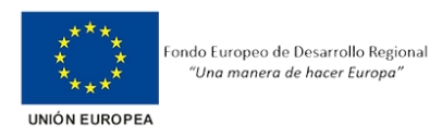 Logo Fondo Europeo de desarrollo regional